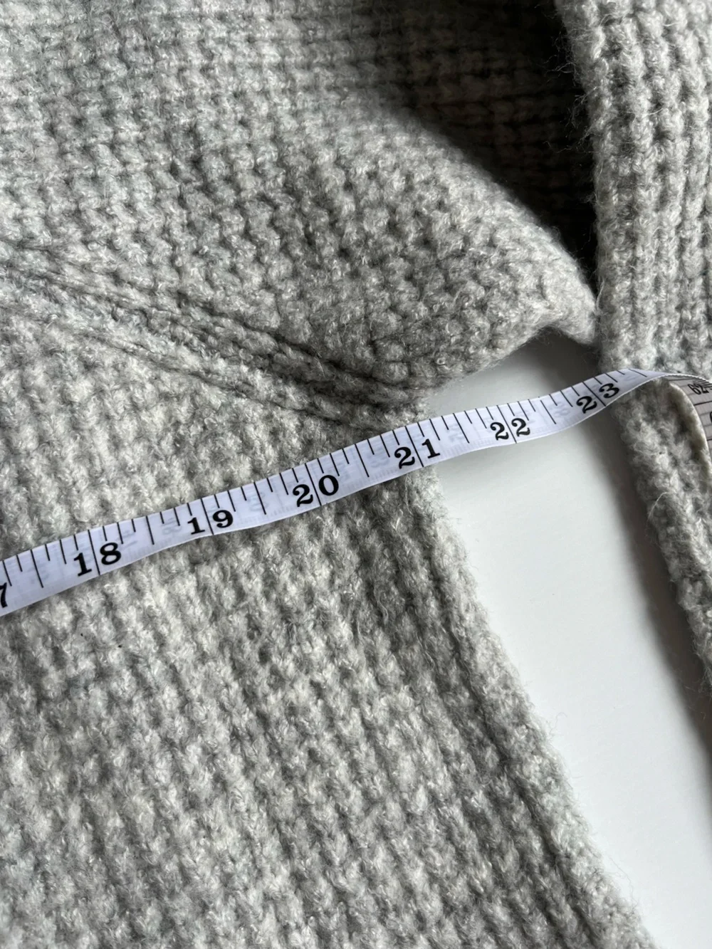 Kuhl Light Gray Waffle Knit Turtleneck Sweater
